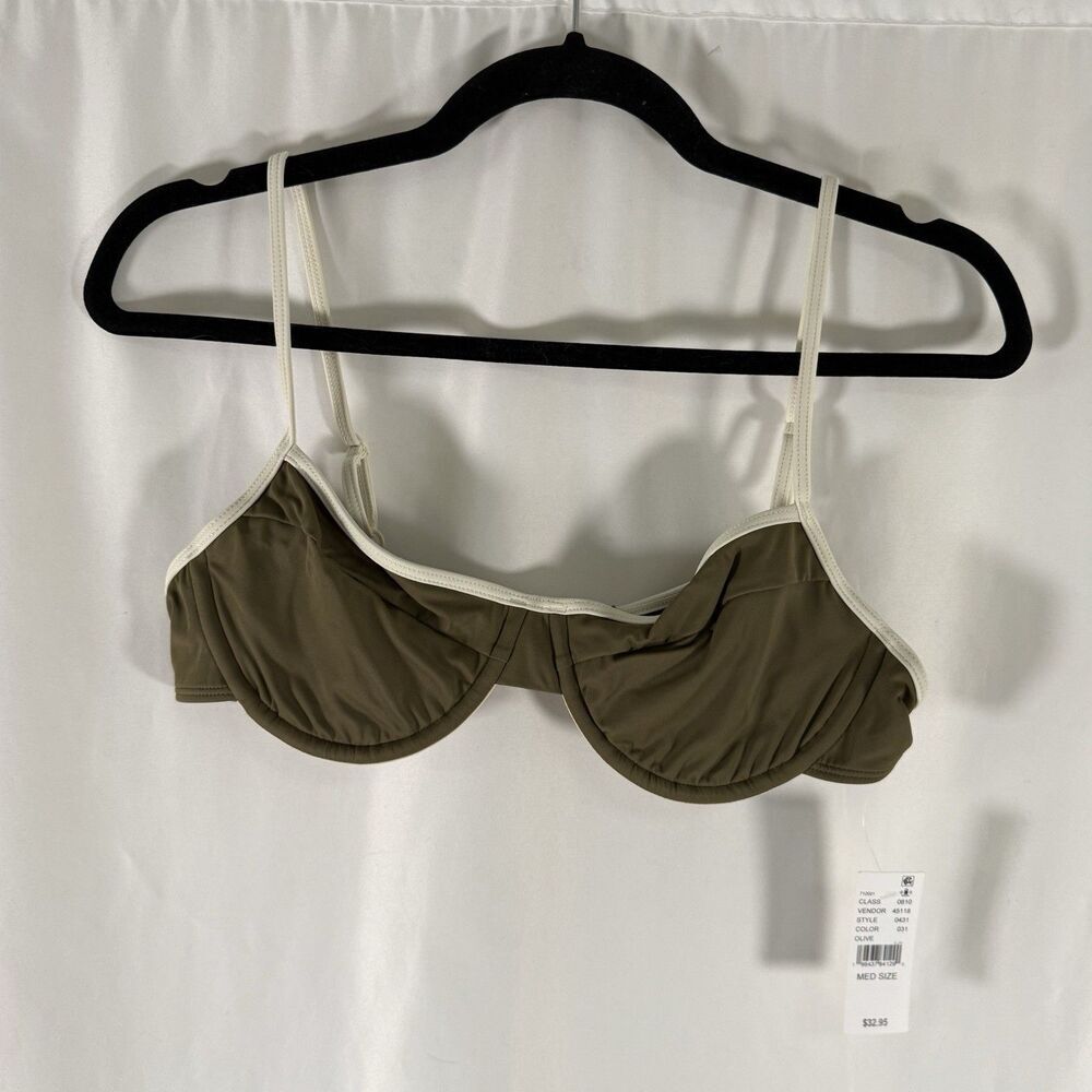 New Pacsun Swim Top Women's Medium Green